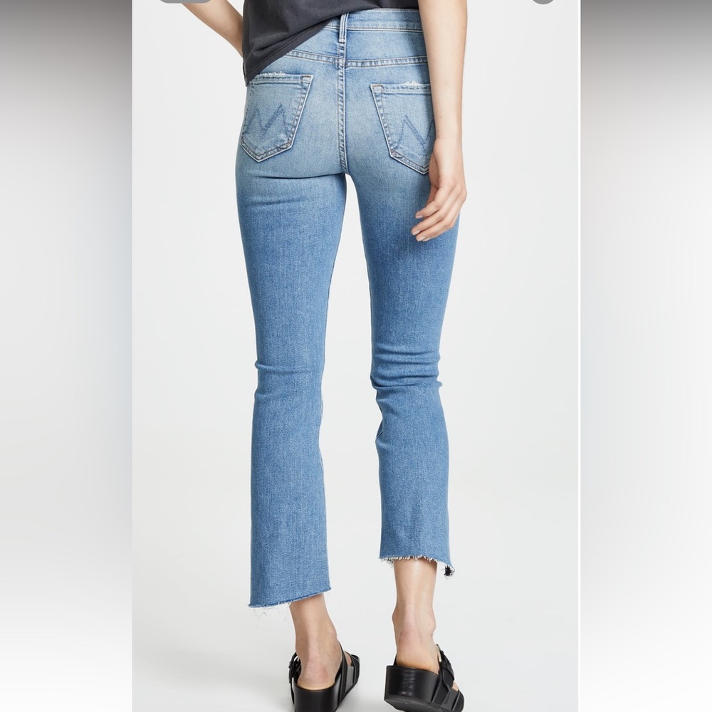 MOTHER Blue Ankle & Cropped Jeans